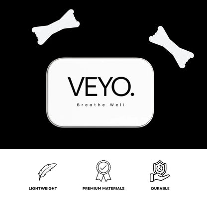 VEYO nasal strip set with storage case
